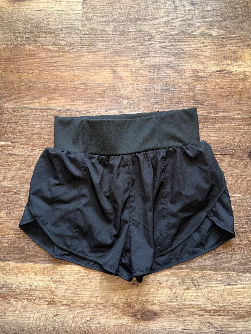 High Waist Athletic shorts SMALL BLACK NWOT
